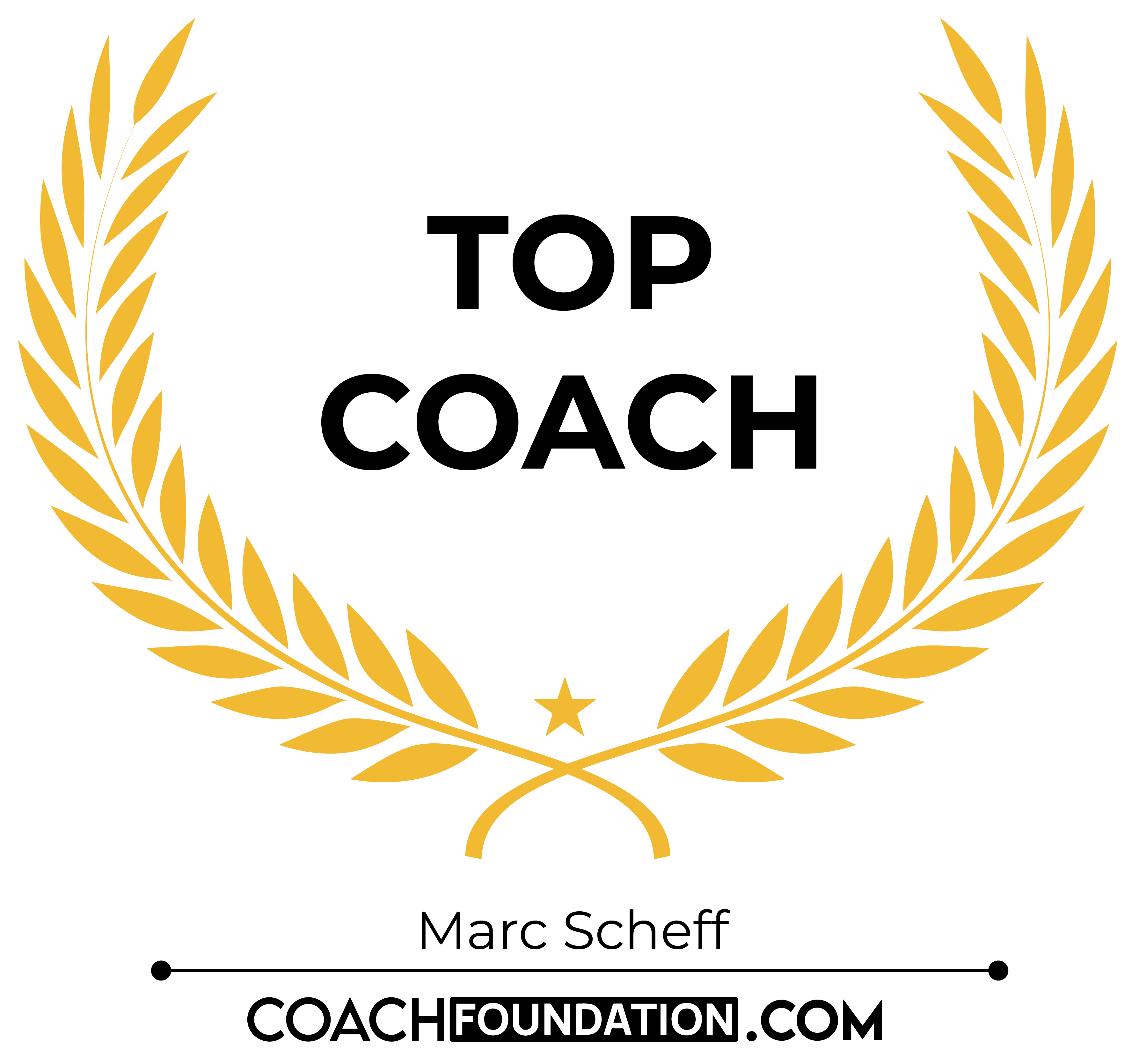 top coach badge from coach foundation